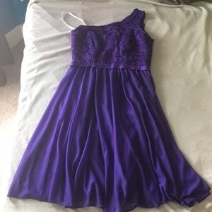 Purple dress